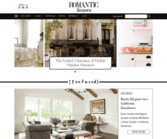 Romantichomes.com(Casual Elegance) Screenshot