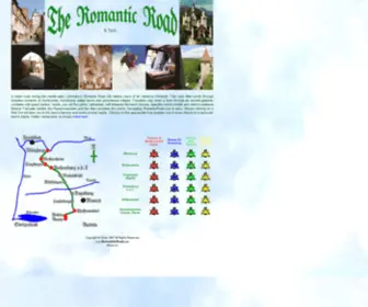 Romanticroad.com(The Romantic Road) Screenshot