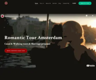 Romantictouramsterdam.com(Romantic Tour Amsterdam) Screenshot