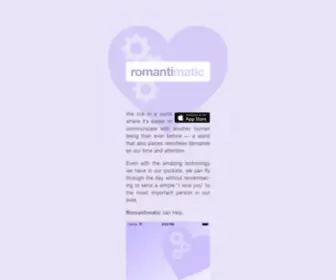 Romantimatic.com(Romantimatic) Screenshot