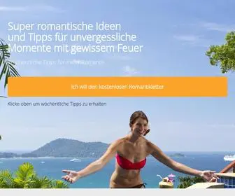 Romantische-Ideen.com(Kostenlose romantische Ideen) Screenshot