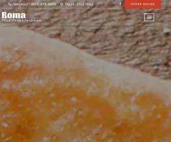 Romapizzaonline.com(Roma Pizza & Pasta) Screenshot