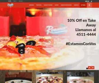 Romario.com.ar(Romario pizza y empanadas en Capital Federal y Gran Buenos Aires) Screenshot