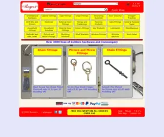 Romark.co.uk(Economically Priced DIY and Builders Hardware with Free Delivery) Screenshot