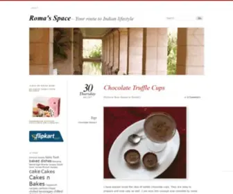 Romasharma.com(Roma Sharma) Screenshot