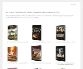 Romaunce.com(Romaunce Books) Screenshot