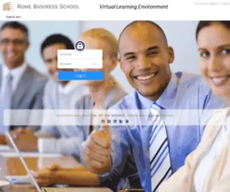 Romebusinessschool-Vle.it(Rome Business School e) Screenshot