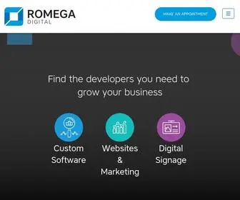 Romegadigital.com(Find the developers you need to grow your business) Screenshot