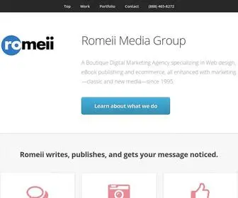 Romeii.com(Romeii Pixels & Pages) Screenshot