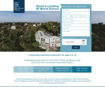 Romeinternationalschool.net(The school you LOVE) Screenshot