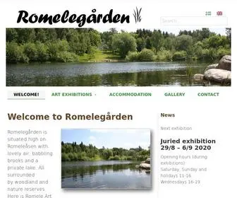 Romelegarden.com(Romelegården) Screenshot