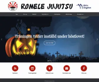 Romelejujutsu.se(Romele JuJutsu) Screenshot