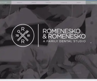 Romeneskofamilydentistry.com(Romenesko Family Dentistry) Screenshot