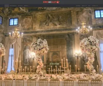 Romeoandjuliet-Weddings.com(Weddings in Italy) Screenshot