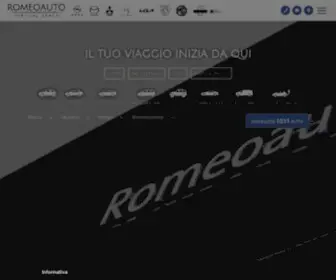Romeoauto.it(Romeoauto concessionarie ufficiale Opel) Screenshot