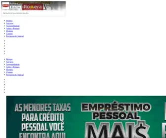 Romera.com.br(Nossa família atende a sua) Screenshot