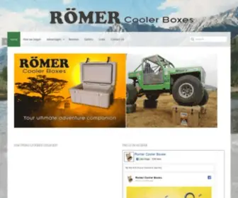 Romercoolerboxes.co.za(Römer Cooler Boxes) Screenshot