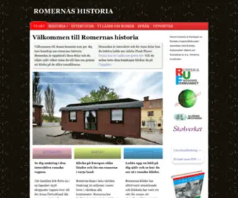 Romernashistoria.se(Romernashistoria) Screenshot