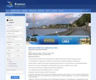 Romerplaya.es(Agencia Inmobiliaria en Denia Romer Playa) Screenshot