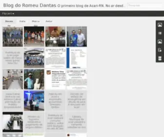 Romeudantas.com(Blog do Romeu Dantas) Screenshot