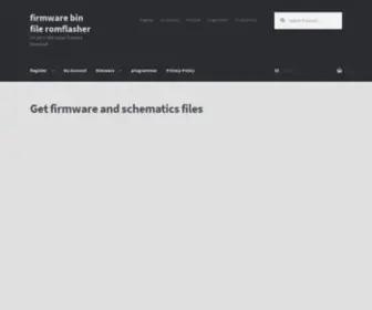 Romflasher.com(Lcd led tv DVD player firmware download) Screenshot