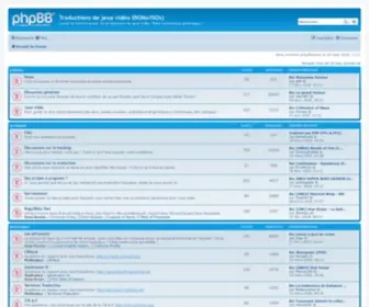 Romhack.org(Traductions de jeux vidéo (ROMs/ISOs)) Screenshot