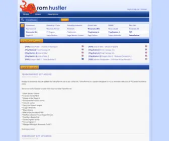 Romhustler.net(PSX ROMs GBA ROMs NDS ROMs SNES ROMs) Screenshot