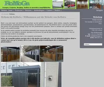 Romoga.nl(RoMoGa paardenstallen bergingen) Screenshot