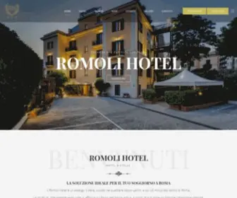 Romolihotel.com(Romoli Hotel) Screenshot