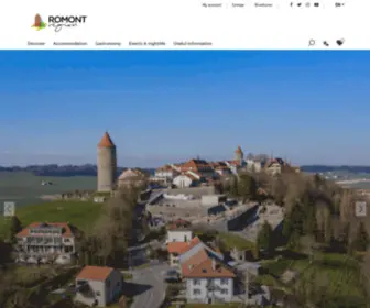 Romontregion.ch(Accueil) Screenshot