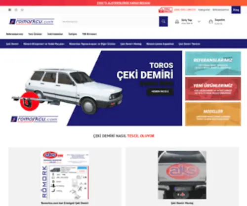 Romorkcu.com(Çeki Demiri) Screenshot