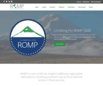 RompGlobal.org(The Range of Motion Project) Screenshot