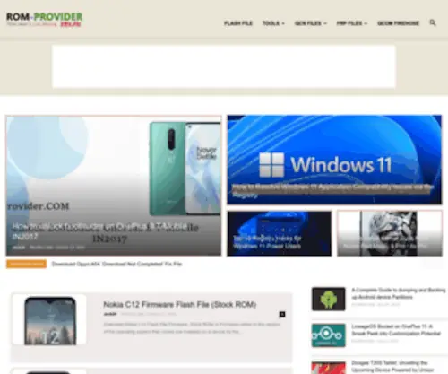 Romprovider.com(Romprovider) Screenshot