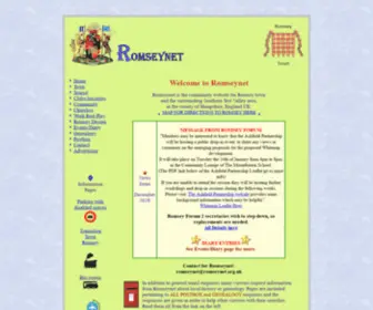 Romseynet.org.uk(Romsey) Screenshot