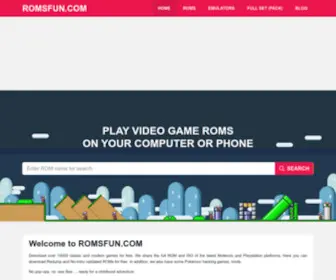 Romsforever.co(Play video game roms on your computer or phone) Screenshot