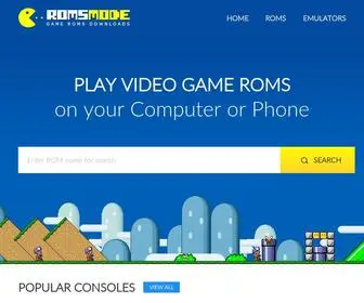 Romsmode.com(Play Retro Video Games on PC) Screenshot