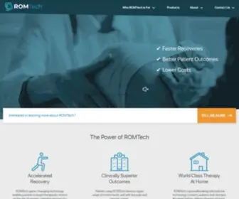 Romtech.com(ROM Technologies) Screenshot