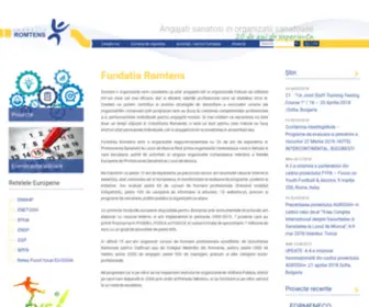 Romtens.ro(Angajati sanatosi in organizatii sanatoase) Screenshot