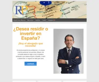 Romuloparraabogado.com(Rómulo Parra abogado) Screenshot