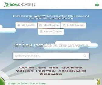 Romuniverse.com(GBA Roms) Screenshot