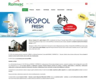Romvac.ro(ROMVAC COMPANY Acas) Screenshot