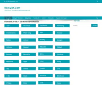 Romviet.com(Trang web chia sẻ rom ( firmware )) Screenshot