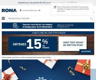 Rona.ca(Projets de rénovation) Screenshot