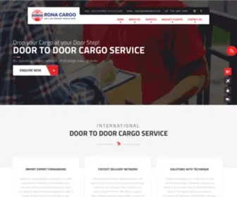 Ronacargo.com(International Door to Door Cargo Service Dubai) Screenshot