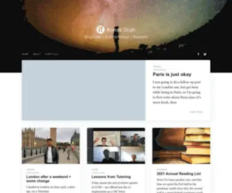 Ronakshah.org(Ronak Shah) Screenshot