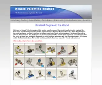 Ronald-Valentine-Engines.com(Ronald Valentine Engines) Screenshot