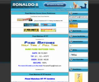 Ronaldo-8.com Screenshot