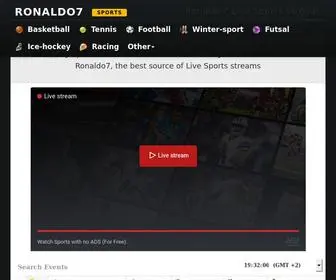 Ronaldo7.football(Ronaldo7 Sports Live Streams) Screenshot