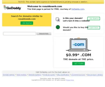 Ronaldoweb.com(Shop for over 300) Screenshot