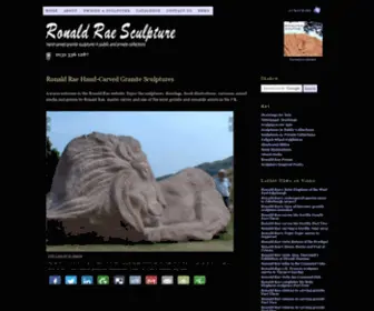 Ronaldrae.co.uk(Ronald Rae Sculpture) Screenshot